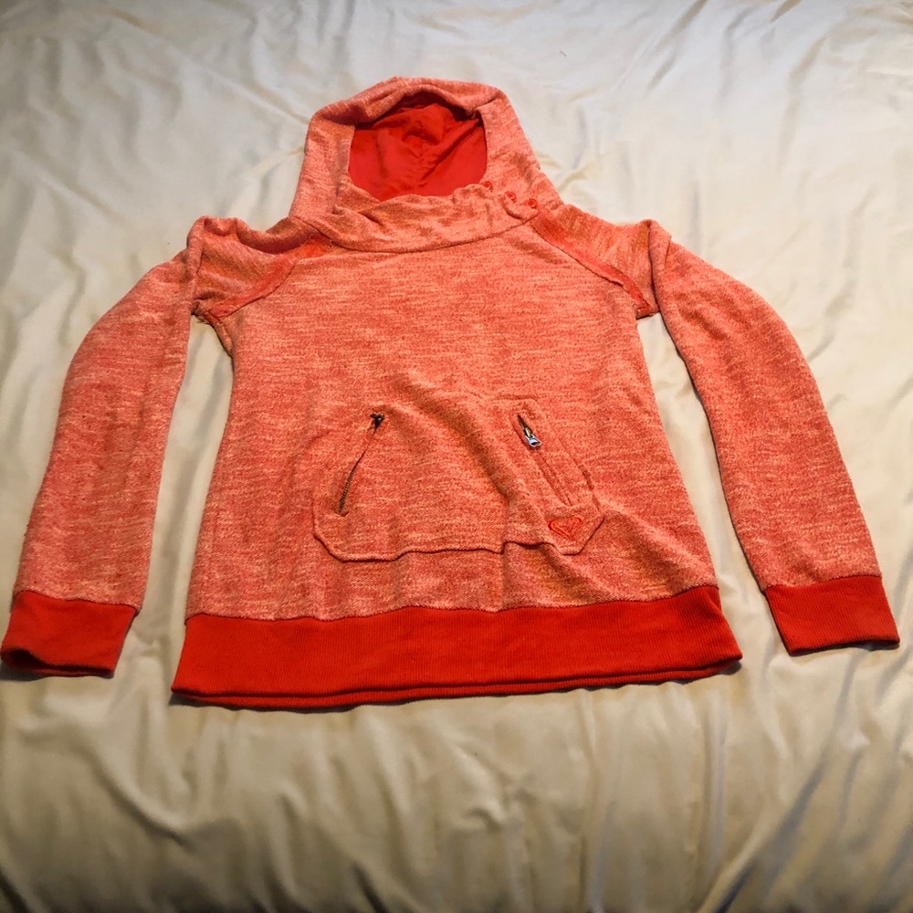 3 for $30 - Roxy cowl neck hoodie SZ medium